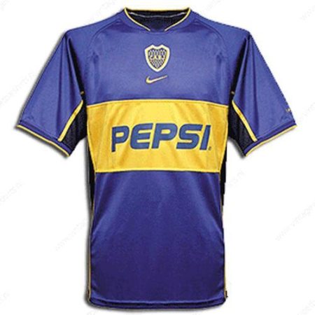Voetbalshirts Retro Boca Juniors Thuisshirt 02/03