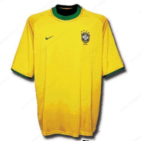 Voetbalshirts Retro Brazilië Thuisshirt 2000