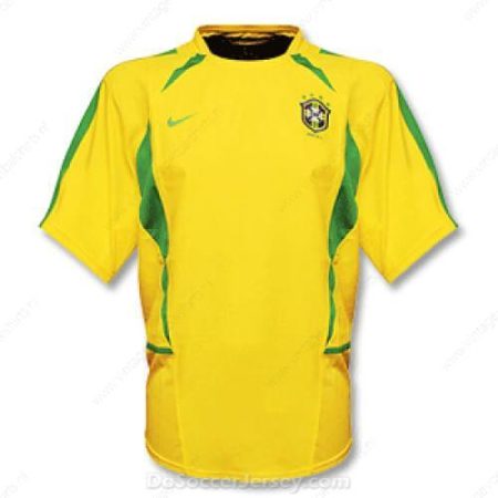 Voetbalshirts Retro Brazilië Thuisshirt 2002