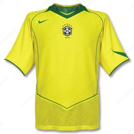 Voetbalshirts Retro Brazilië Thuisshirt 2004